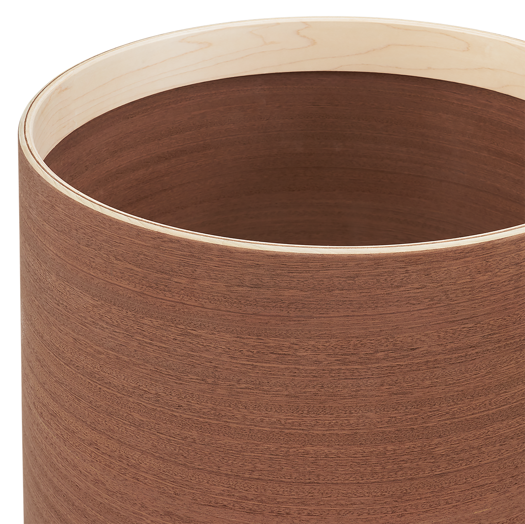 DW Collector's Classics Series Poplar Mahogany 3ply Drum Shell with Maple Reinforcement Ring
