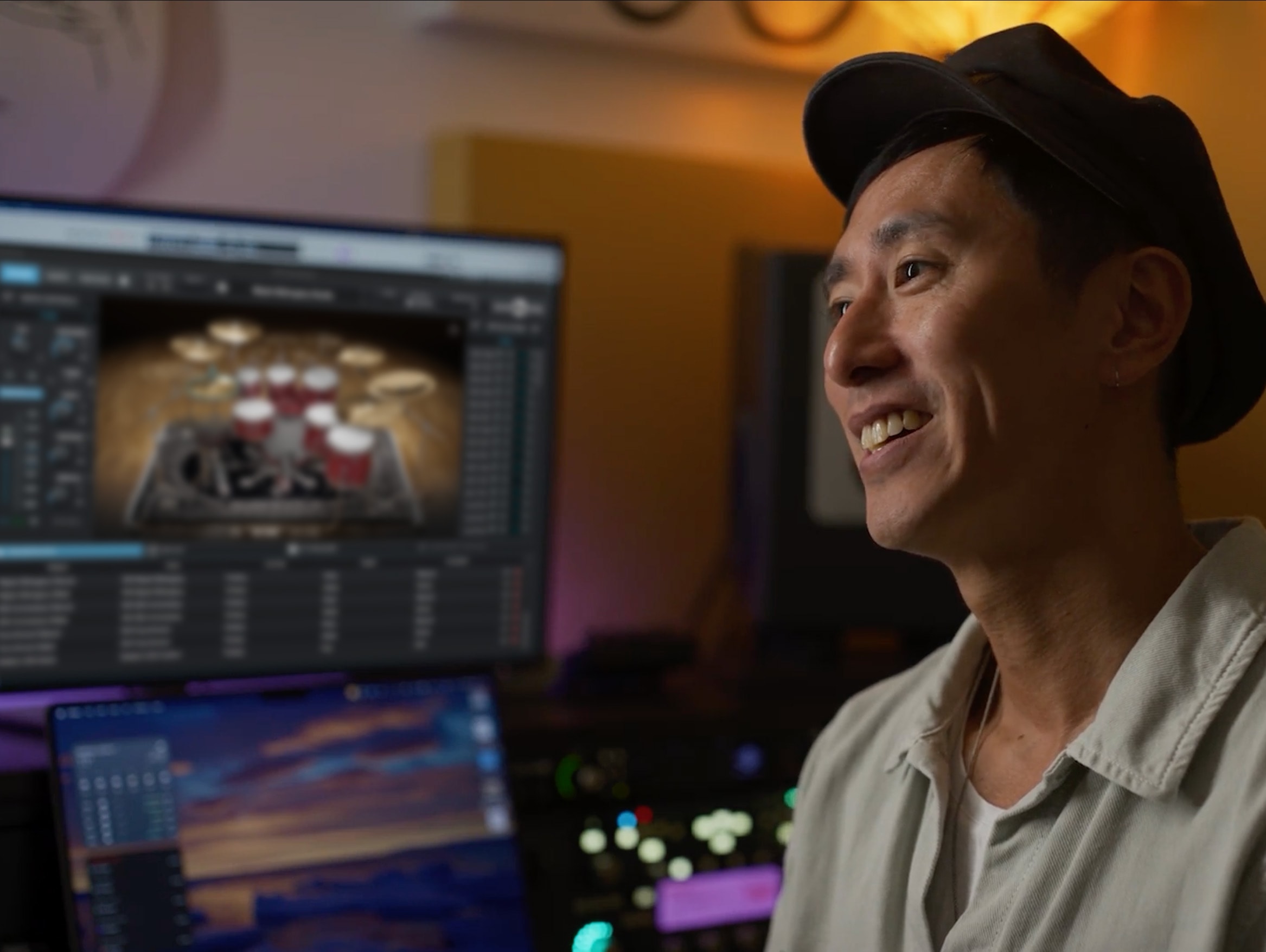 DW Soundworks Software on Nick Tsang's Monitor