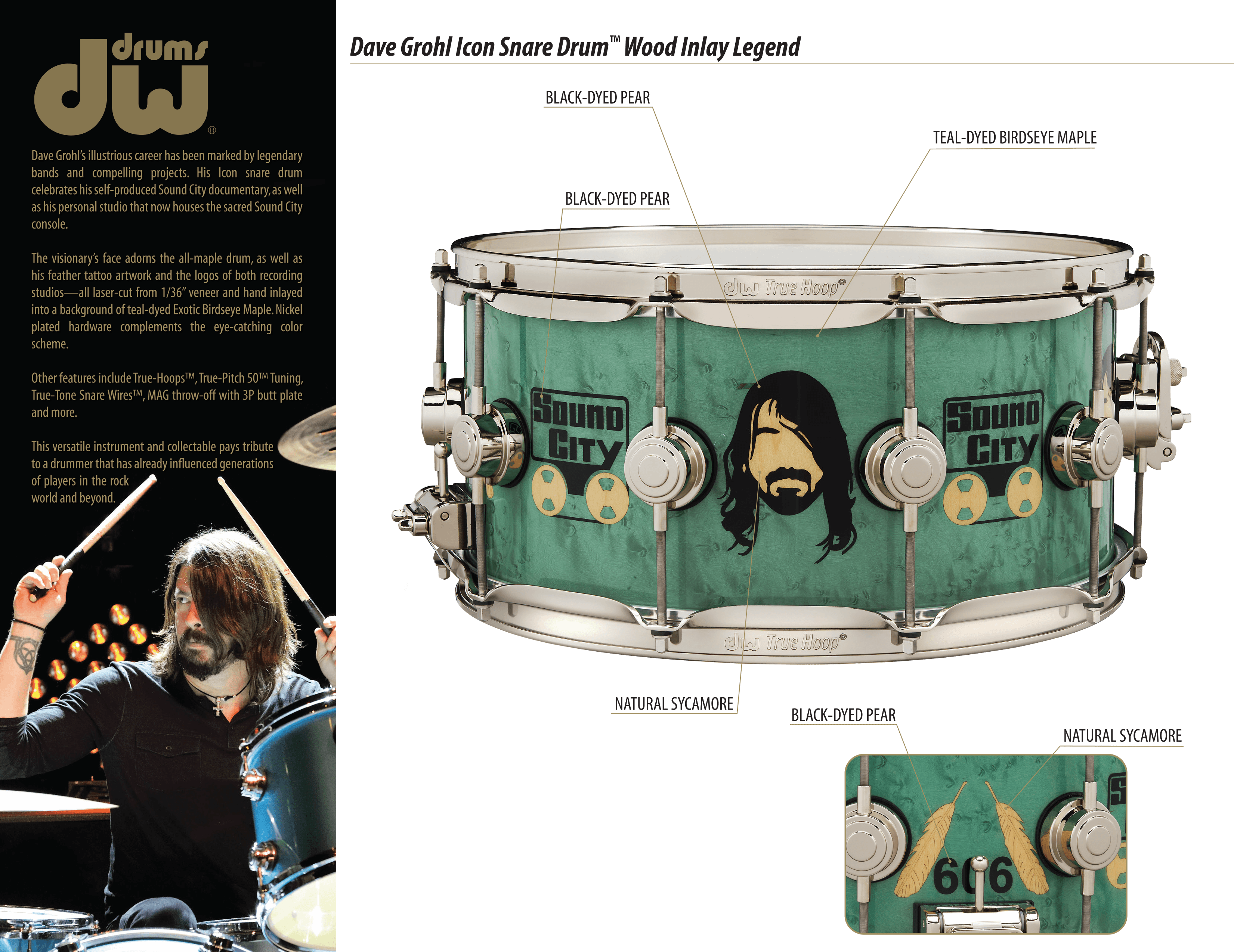 Dave grohl deals dw drums