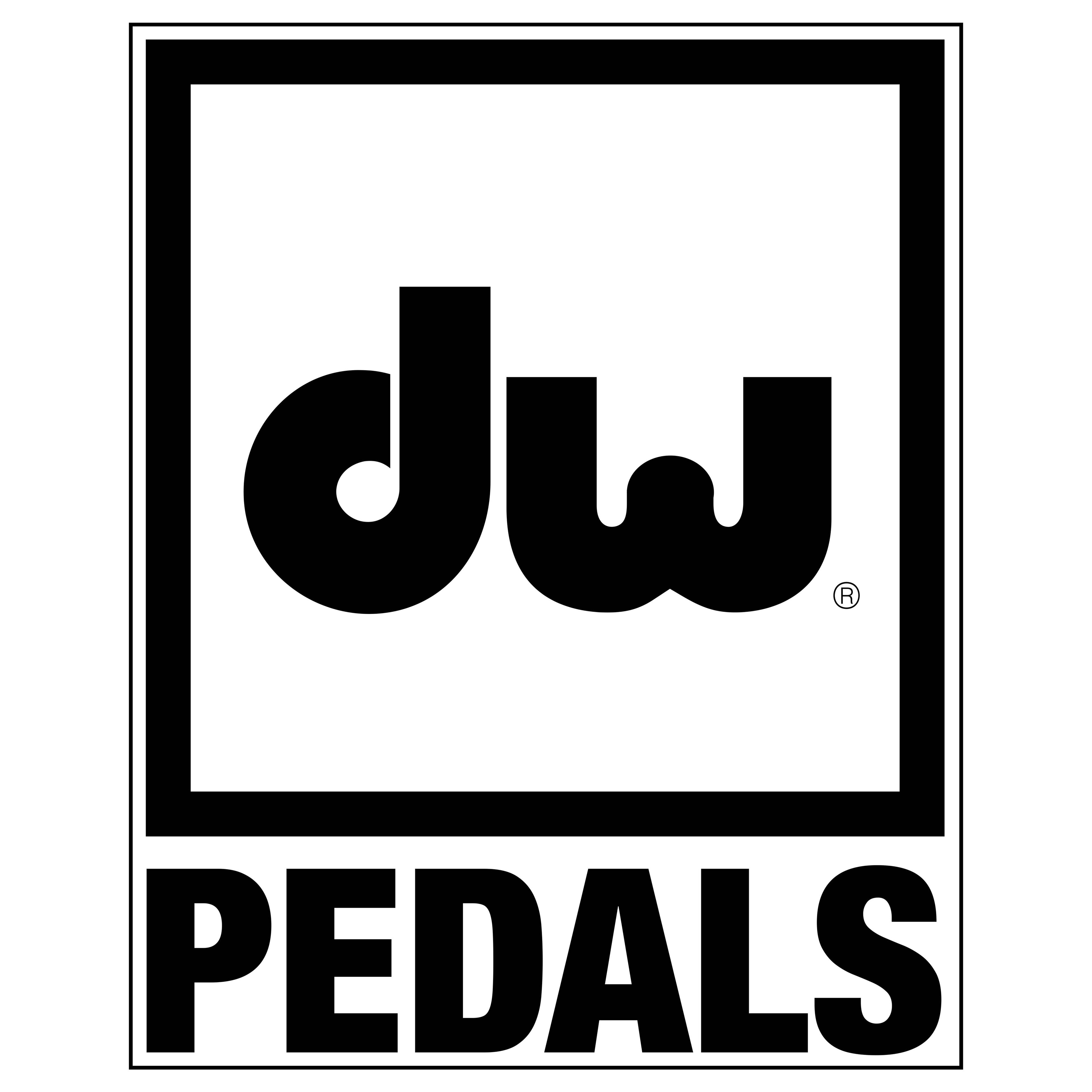 DW Pedals Logo square